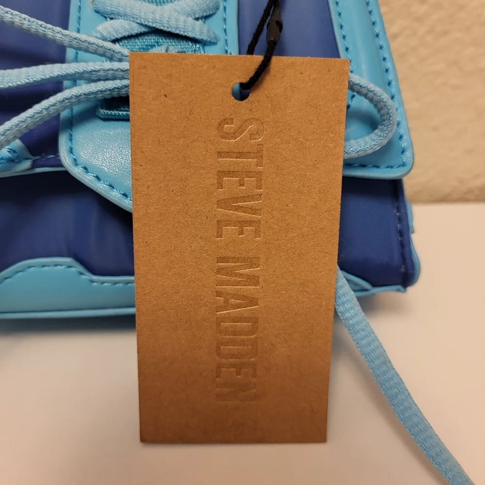 NWT Steve Madden Blue Mini Bag - Picture 5 of 6